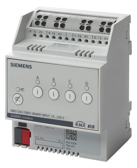 Siemens Binäreingang, 4 x AC/DC N 263D31 