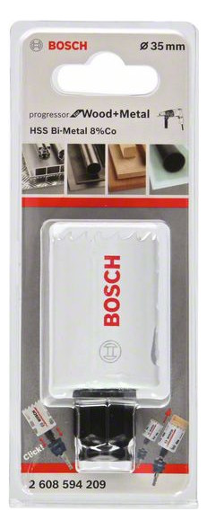 Lochsäge Ø35mm T44mm Steckachse Holz Geeignet für Holz