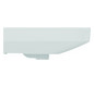 Ideal-Standard Waschtisch i.life B 65x48x18cm, mit Hahnloch, weiß antibakteriell Smart Guard