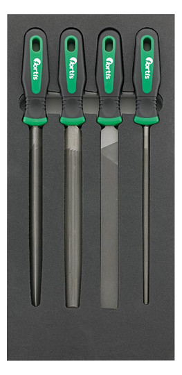 fortis-Werkzeugmodul 1/3 - 5-teilig, Feilen