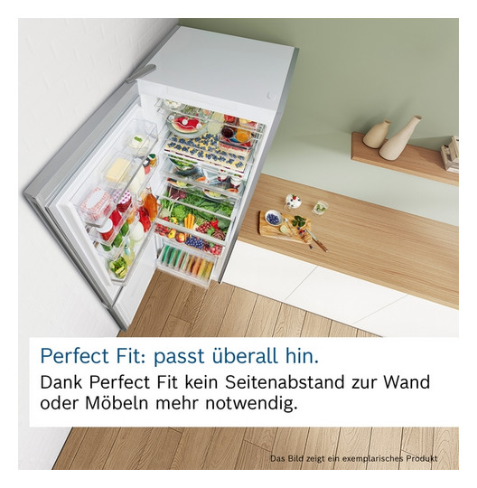 Kühl-/Gefrierkombi Stand Serie 2 E Edst 216/89l 239kwh 1860x600x660mm NoFrost