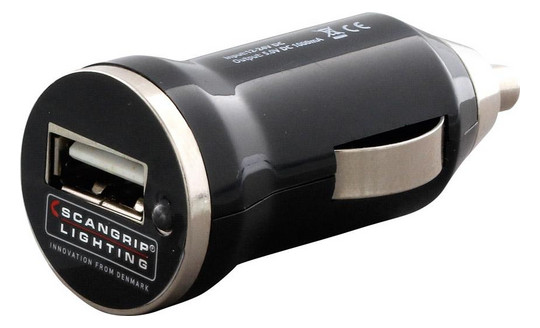 SCANGRIP-USB-KFZ-Ladegerät - 12-24V