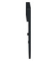 Bezeichnungsschild sw rechteck 30x41mm Bez.Schild