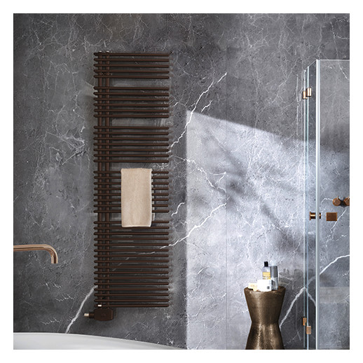 Bemm Badheizkörper Habanera 831 x 603 mm, mittelgrau, wendbar