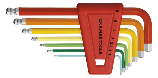 PB SWISS TOOLS-Kugelkopf-Winkelschraubendreher -Satz,...