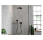 hansgrohe Fertigmontageset ShowerSelect UP-Thermostat, 2 Verbraucher, brushed black chrome