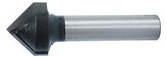 fortis-HW-V-Nutfräser mit 8mm-Schaft - 11,0x14,0mm