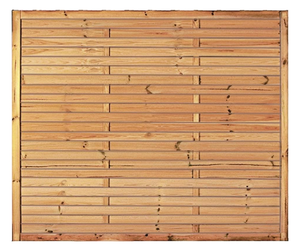 Bild Lamellenzaun 180 x 150 cm Rahmen 34/54 m m, kdi grün - n.a.-0