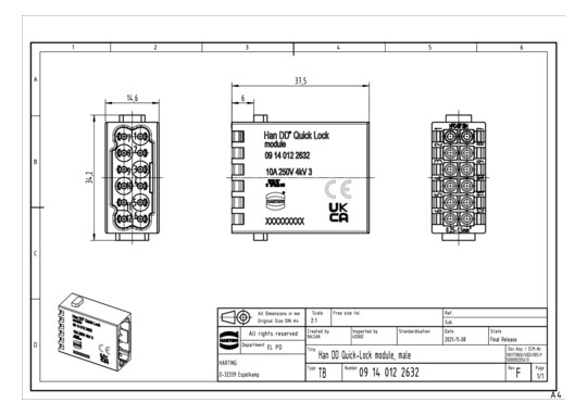 HART Han DD Quick-Lock       09140122632 