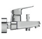 Ideal-Standard Wannen-Einhebelmischer CeraFlex AP, Ausladung 162mm, chrom