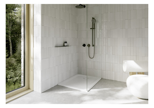 Duschwanne BetteUltra 5490 100x80x2,5cm, ebano