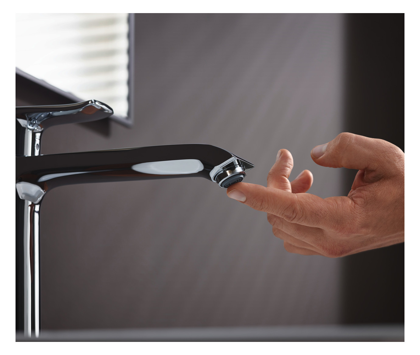 hansgrohe Waschtisch-Einhebelmischer 260 Metris mit Zugstangen-Ablaufgarnitur, chrom