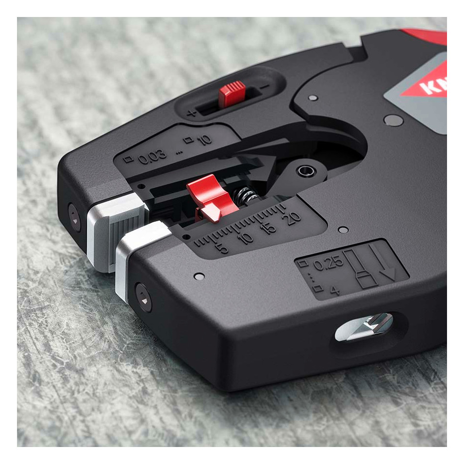 Abisolier-/Crimpautomat abisolieren und crimpen Hand 0,03-10qmm 17x110x190mm