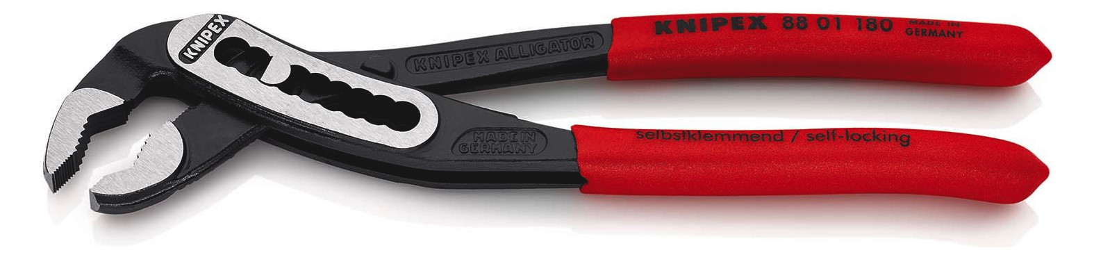 Wasserpumpenzange 180mm Alligator 2Komp Rillengel