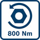 Akku-Schlagschrauber 18V 450Nm 1/2 Zoll Außenvierkant