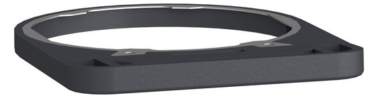 Schildträger 40x50mm Harmony XB5 Wappen sw Ø30mm