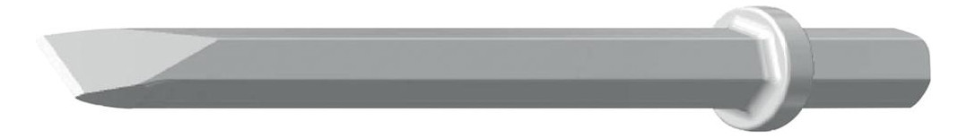 Bild Flachmeissel 250 mm EE sechskant 19 x 50 mm - Padley & Venables-0