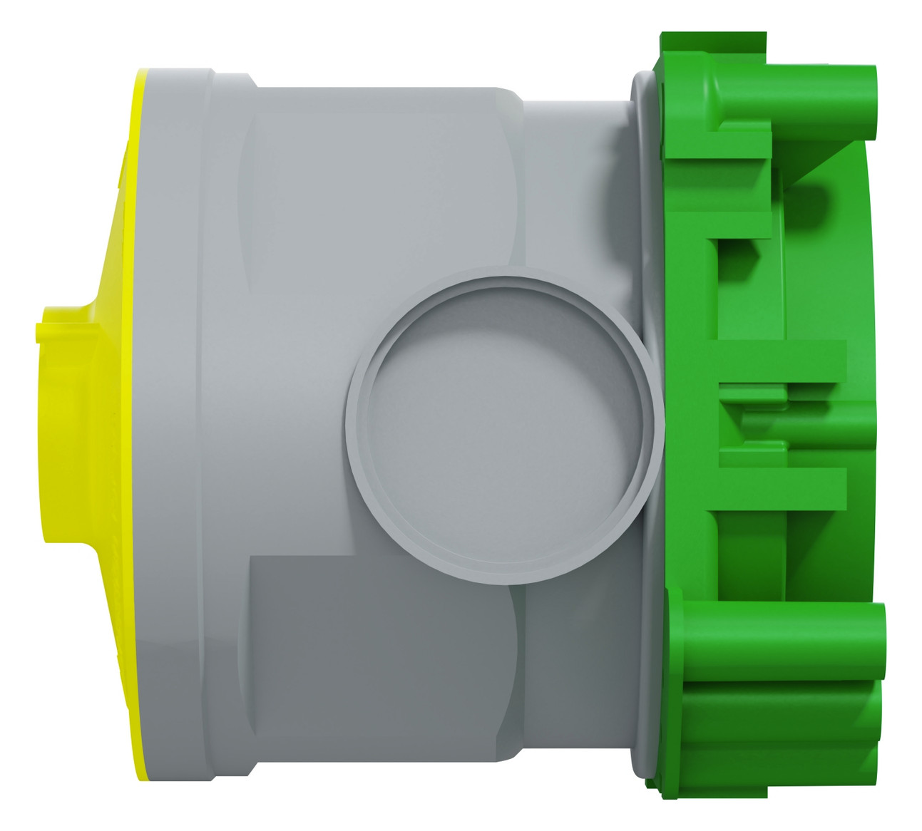 Verbindungsdose Beton Ø70x75mm Kst IP3X 71x71x75mm Ger/VerbDose/kast rnd