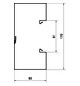 Geräteeinbaukanal ST 170x85mm vz 8280qmm GEB-K 2000mm