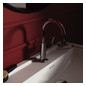 Ideal-Standard Waschtisch-Einhebelmischer Joy Neo Piccolo mit Ablaufgarnitur, Ausladung 140mm, mit Metall-Ablaufgarnitur, chrom