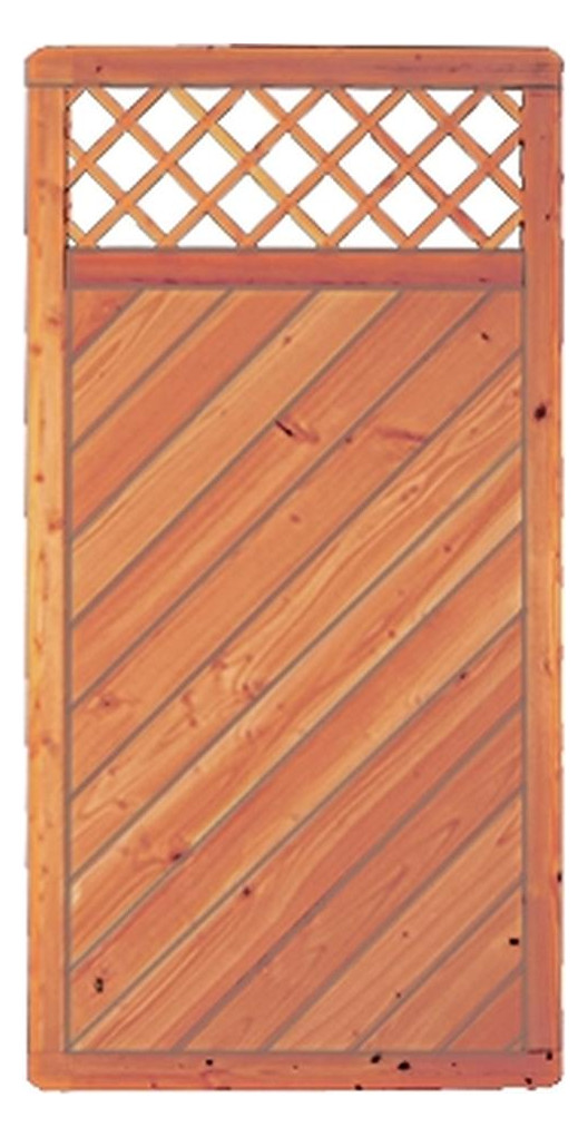Bild CLASSICO Rankgitter Lärche/ Douglasie Rahmen 40/68mm, 90x180cm Profilbretter 16/ - n.a.-0