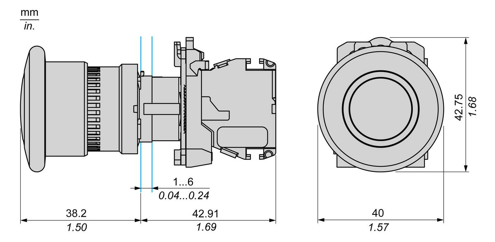 Zubehör Befehlsgeräte Funk-Drucktaster