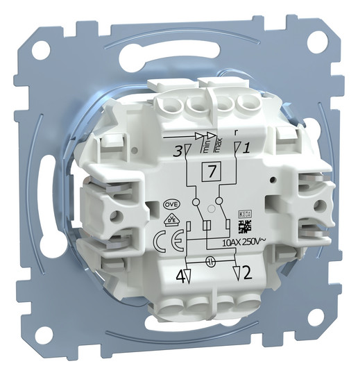 Kreuzschalter QuickFlex UP IP20 1f 10AX