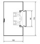Geräteeinbaukanal ST 170x100mm vz GEB-K 11270qmm 2000mm