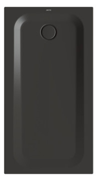 Duschwanne BetteUltra 5814 140x75x3,5cm, Glasur, anthracite