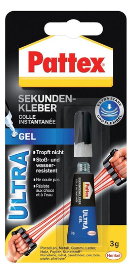 Pattex-Sekundenkleber Ultra Gel PSG4C - 10 g