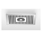Dornbracht Regenbrause CYO 300x240mm, für Deckenanbindung, messing gebürstet