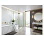 hansgrohe Fertigmontageset Metropol UP-Wannen-Einhebelmischer, mit Hebelgriff, integrierter Sicherheitskombination, polished gold optic
