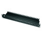 Patchpanel 24Ports 1HE Schirm 44x482,6x115mm 19Zoll-Einbau