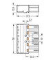 Steckverbinder Gebäude 5p Serie 770 25A Federzug 400V 4qmm 3 N PE 1