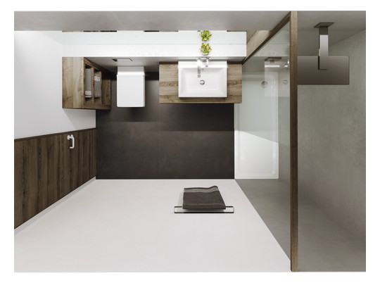 Kaldewei Duschwanne SUPERPLAN CLASSIC 440-1 90x160x4,3cm, Antislip, pergamon