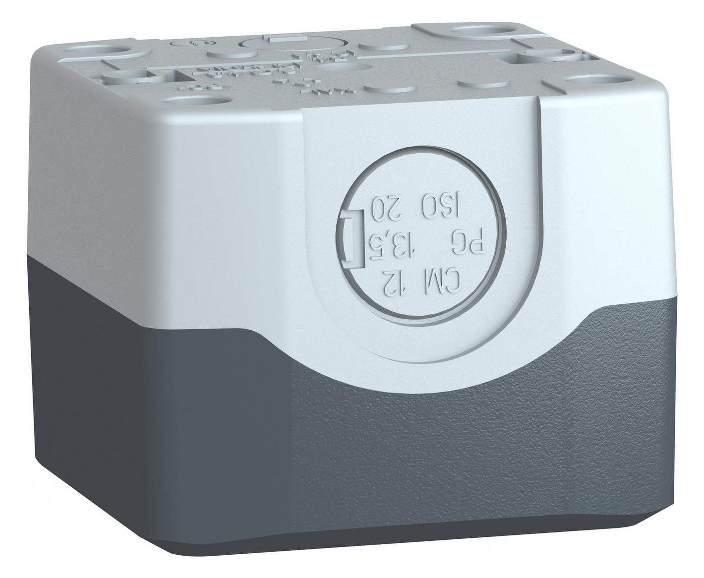 Aufbaugehäuse Kst 1f Ø22,5mm IP54 68x68x53mm