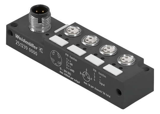 Weidmüller SAI-04L-VP12-3A-M08L-LOG 