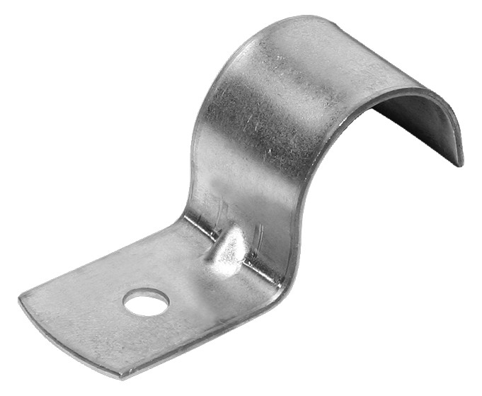 ASW Nagelschelle für Rohre 21-22 mm, Stahl verzinkt, einfach