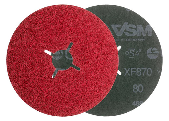 VSM-Fiberschleifscheiben, Keramikkorn XF870 - 180mm, K24...