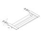 hansgrohe Handtuchablage AddStoris Länge 648mm, mit Handtuchhalter, Wandmontage, Metall, brushed bronze