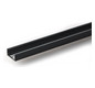 Alu-Profil sw Alu L3000mm B17,2mm