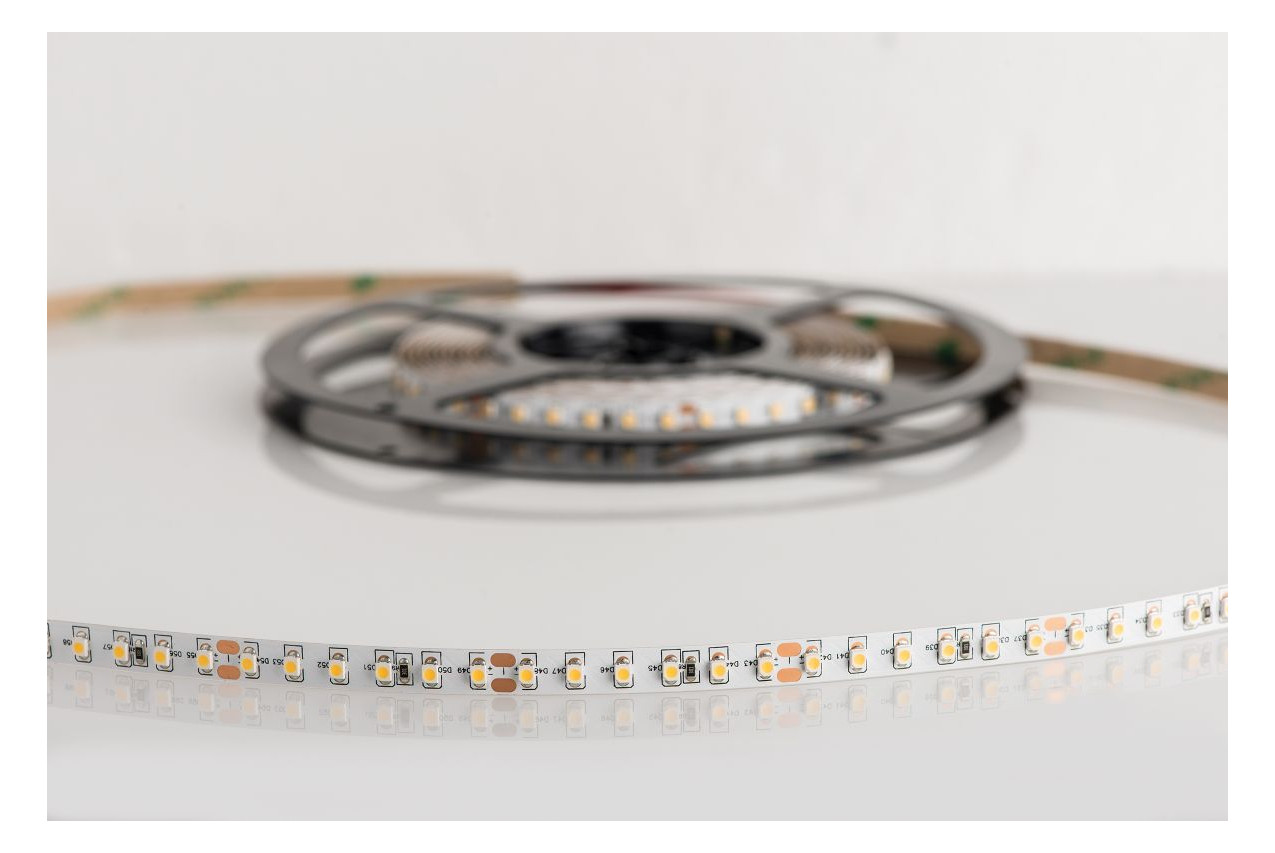 LED-Lichtband 9,6W/m Vardaflex ws 3000K LED nicht austauschbar 120Stk/m IP20 DC LED-Lichtband 9,6W/m Vardaflex ws 3000K LED nicht austauschbar 120Stk/m IP20 DC