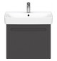 Duravit Waschtisch-Unterschrank No. 1 59 x 42,6 x 47,8 cm, Graphit Matt, 1, Schubkasten, 1 Auszug, wandhängend Duravit Waschtisch-Unterschrank No. 1 59 x 42,6 x 47,8 cm, Graphit Matt, 1, Schubkasten, 1 Auszug, wandhängend