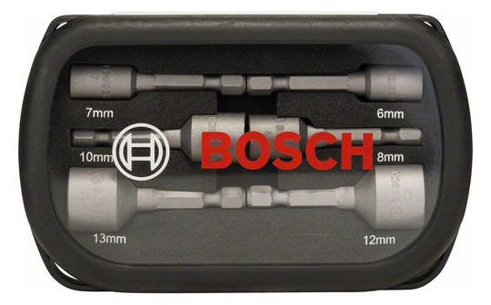 Steckschlüssel-Satz 6tlg 6,4mm(1/4) Box 1/4Zoll KstBox