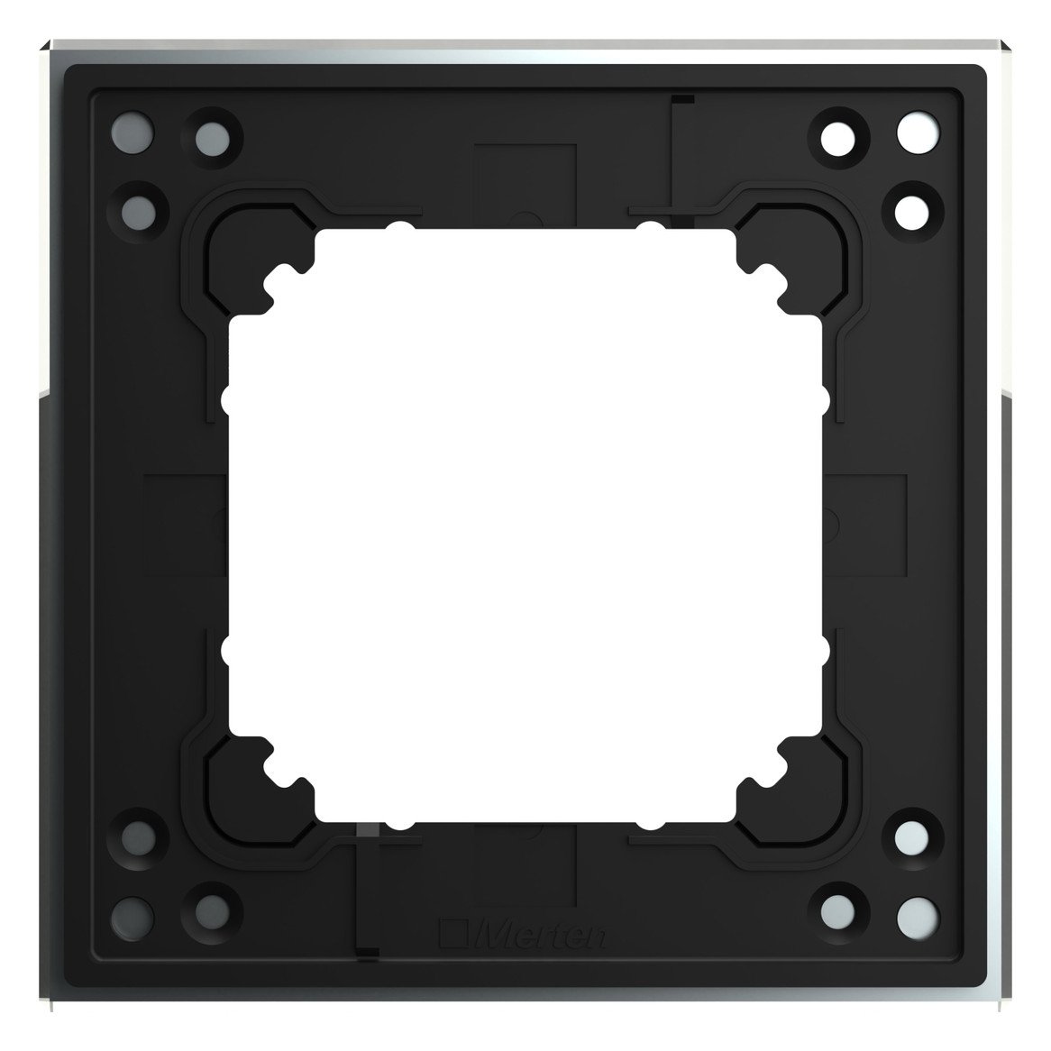 Rahmen 1f diamsi glz M-PLAN Glas f.GEB-K Unterputzmontage