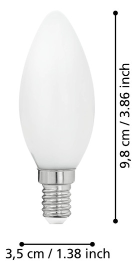 EGLO Leuchtmittel E14-LED-C35 4W  110043 