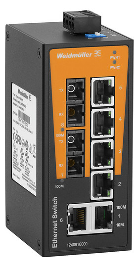 Weidmüller IE-SW-BL08-6TX-2SC Netzwerk- 