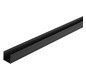 Anbauprofil sw Alu 2000x18,8x17,1mm