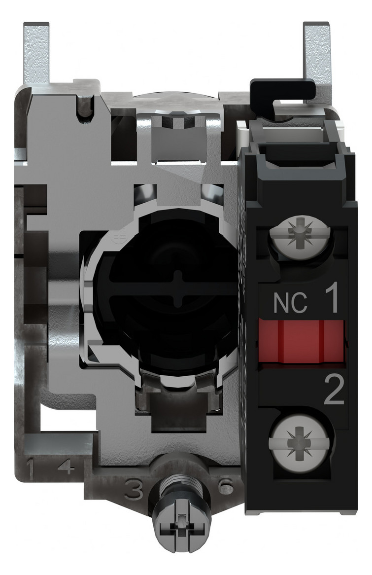 Drucktaster 1f rt rnd Ø22,5mm 1Ö IP66 fl Tastend