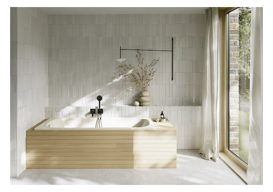 Badewanne BetteClassic 1269 160x75x45cm, 2 Griffe, jasmin